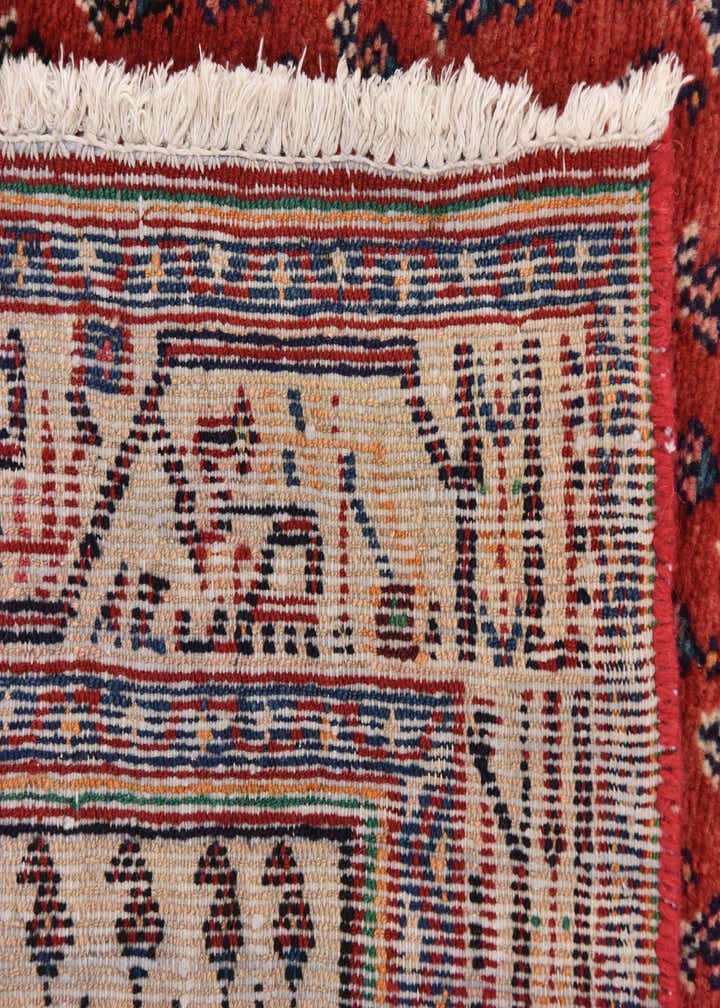 4' 10 x 9' 6 Hand Knotted Botemir Persian Wool Runner Rug