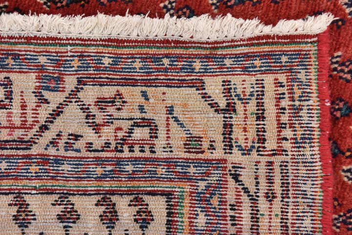 4' 10 x 9' 6 Hand Knotted Botemir Persian Wool Runner Rug
