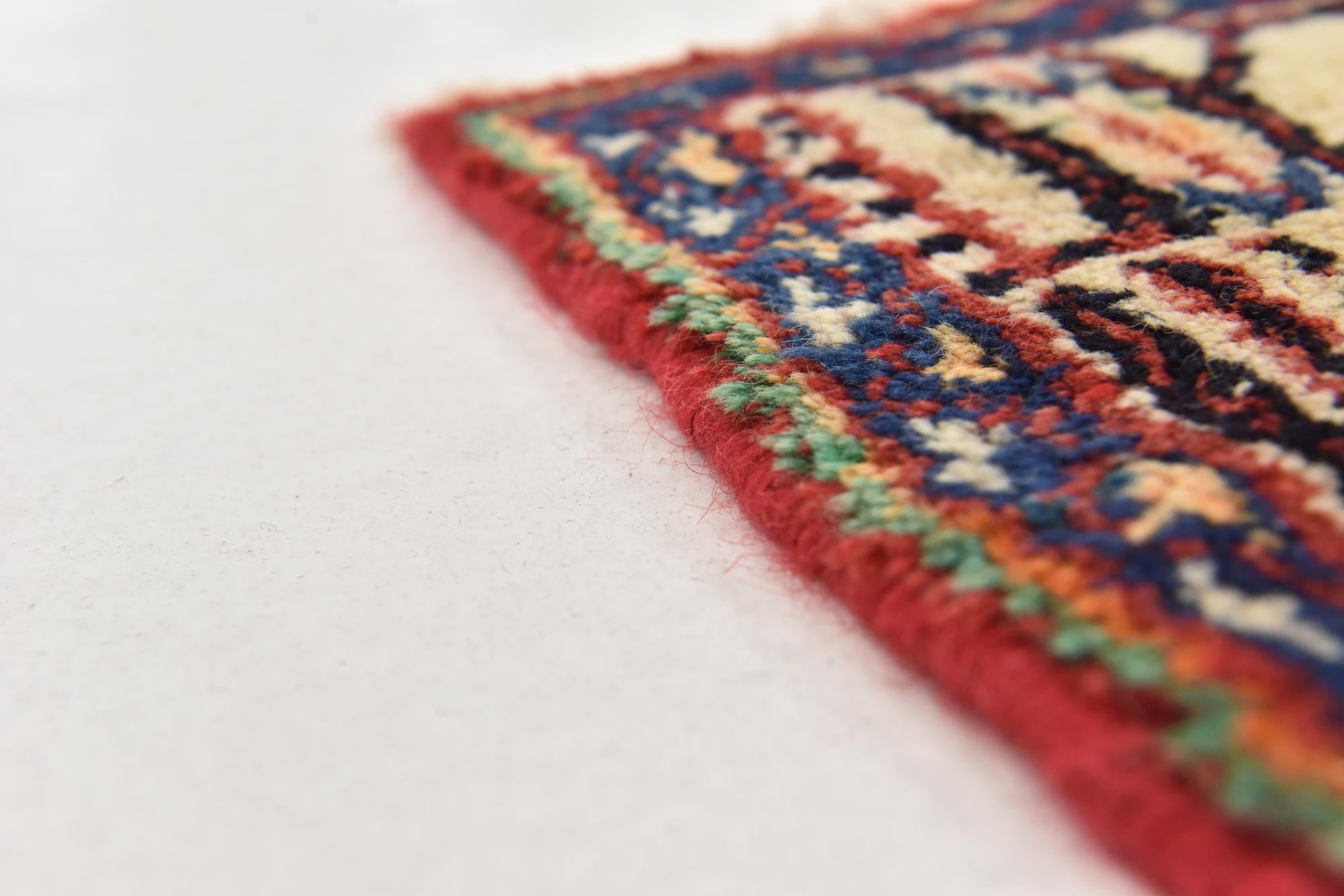 4' 10 x 9' 6 Hand Knotted Botemir Persian Wool Runner Rug