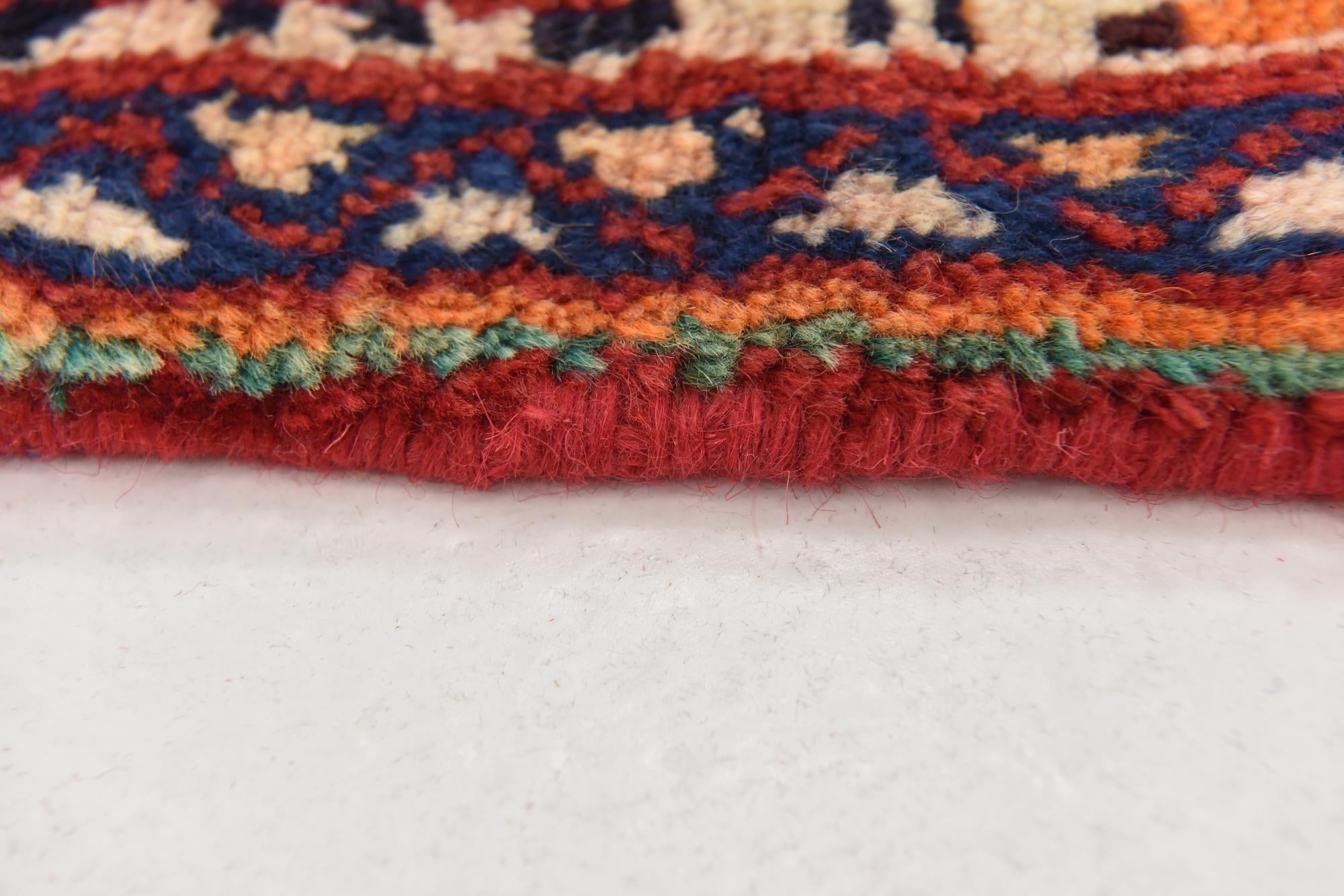 4' 10 x 9' 6 Hand Knotted Botemir Persian Wool Runner Rug