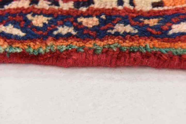 4' 10 x 9' 6 Hand Knotted Botemir Persian Wool Runner Rug