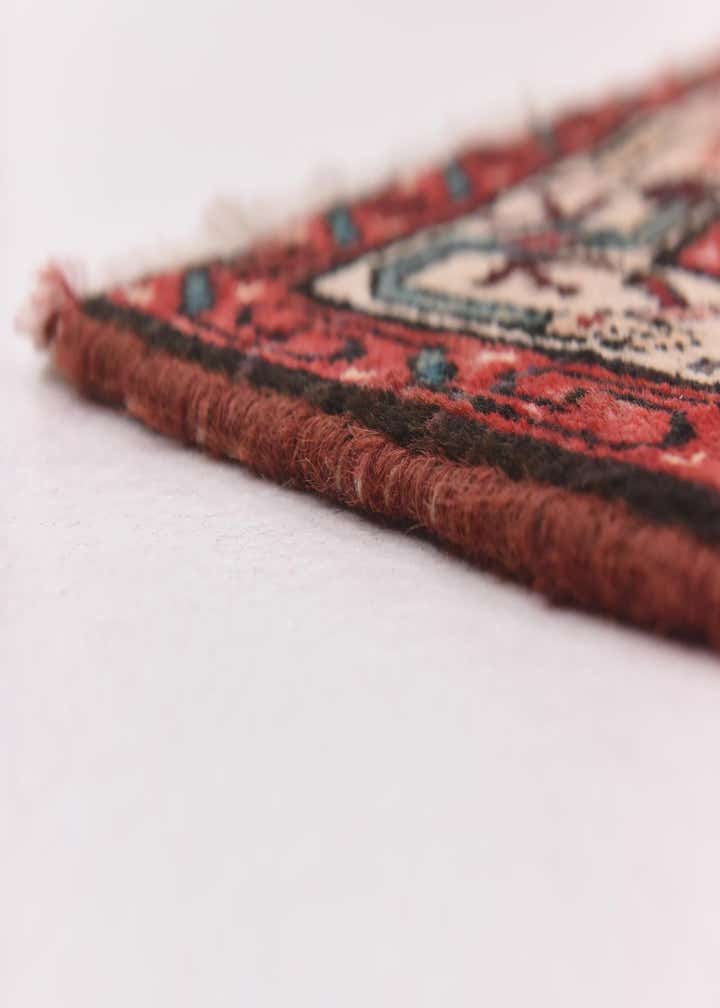 4' 2 x 9' 6 Hand Knotted Botemir Persian Wool Runner Rug