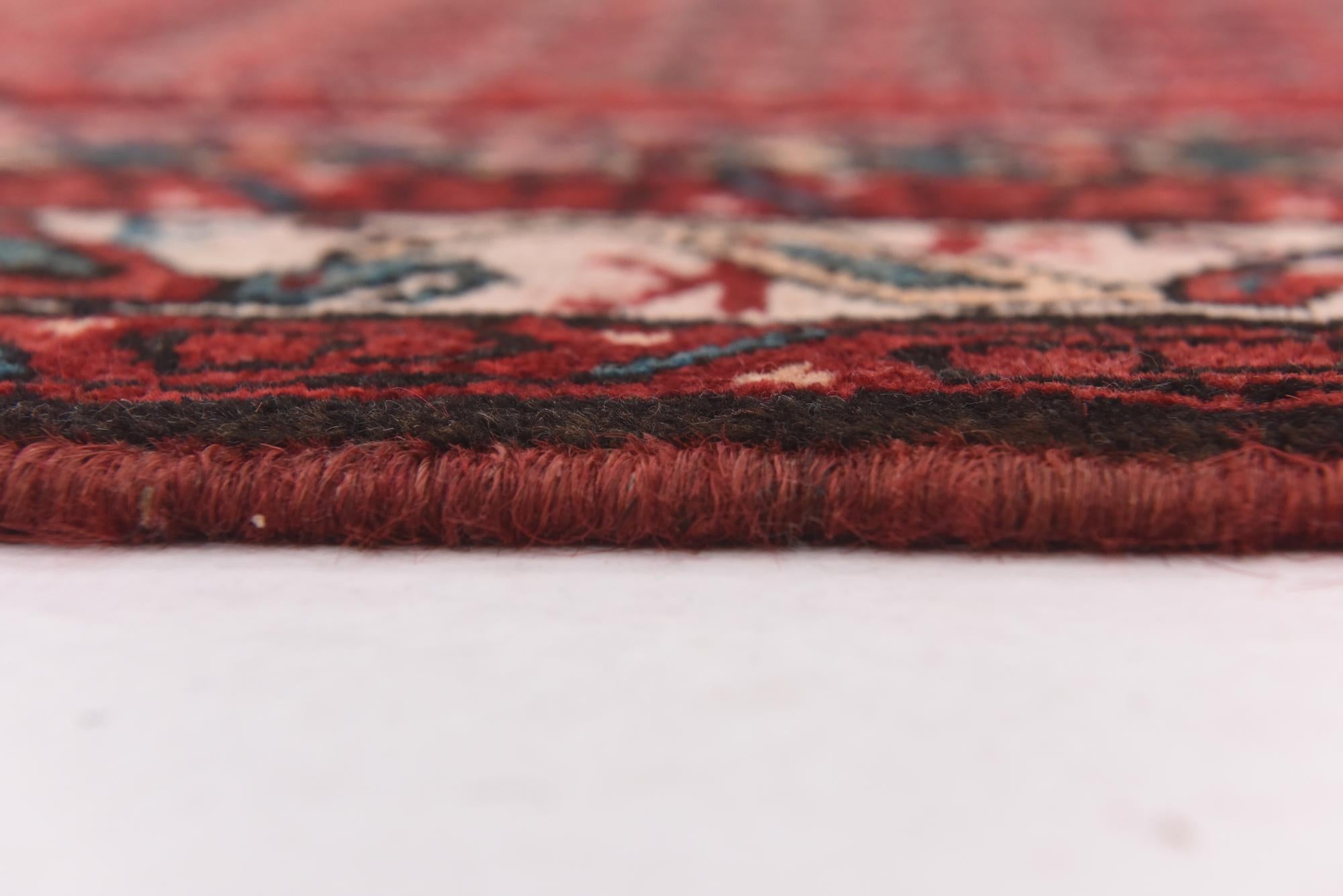 4' 2 x 9' 6 Hand Knotted Botemir Persian Wool Runner Rug