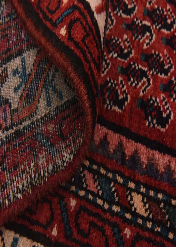 4' 2 x 9' 6 Hand Knotted Botemir Persian Wool Runner Rug