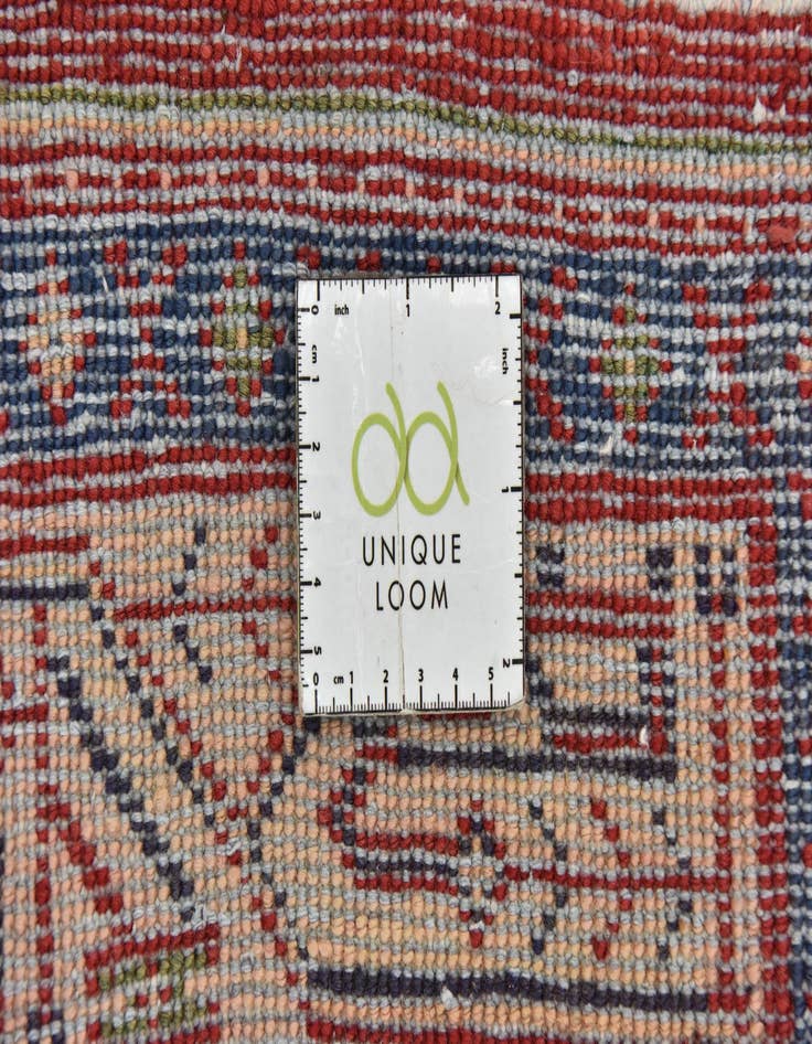 Detail image of 3' 8 x 10' 5  Hand Knotted Botemir Persian Wool Runner Rug