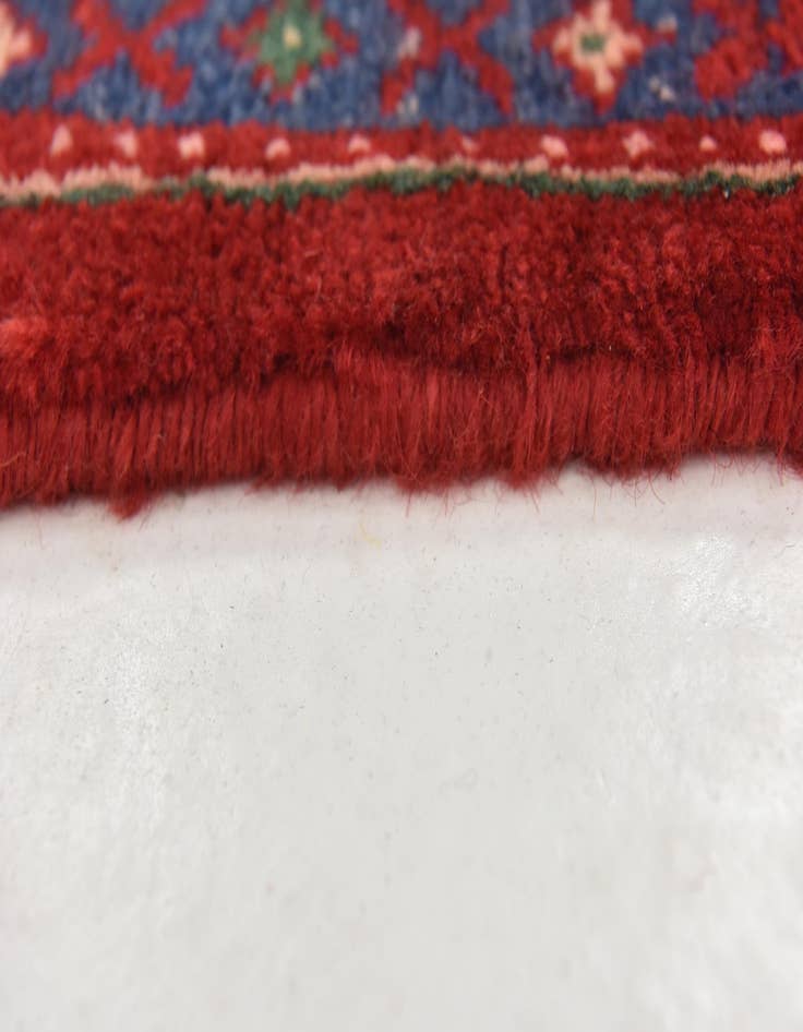 Detail image of 3' 8 x 10' 5  Hand Knotted Botemir Persian Wool Runner Rug