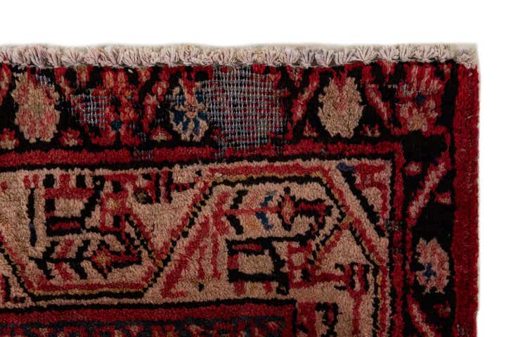 3' 6 x 10' 8 Hand Knotted Botemir Persian Wool Runner Rug