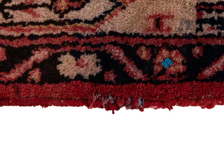 3' 6 x 10' 8 Hand Knotted Botemir Persian Wool Runner Rug