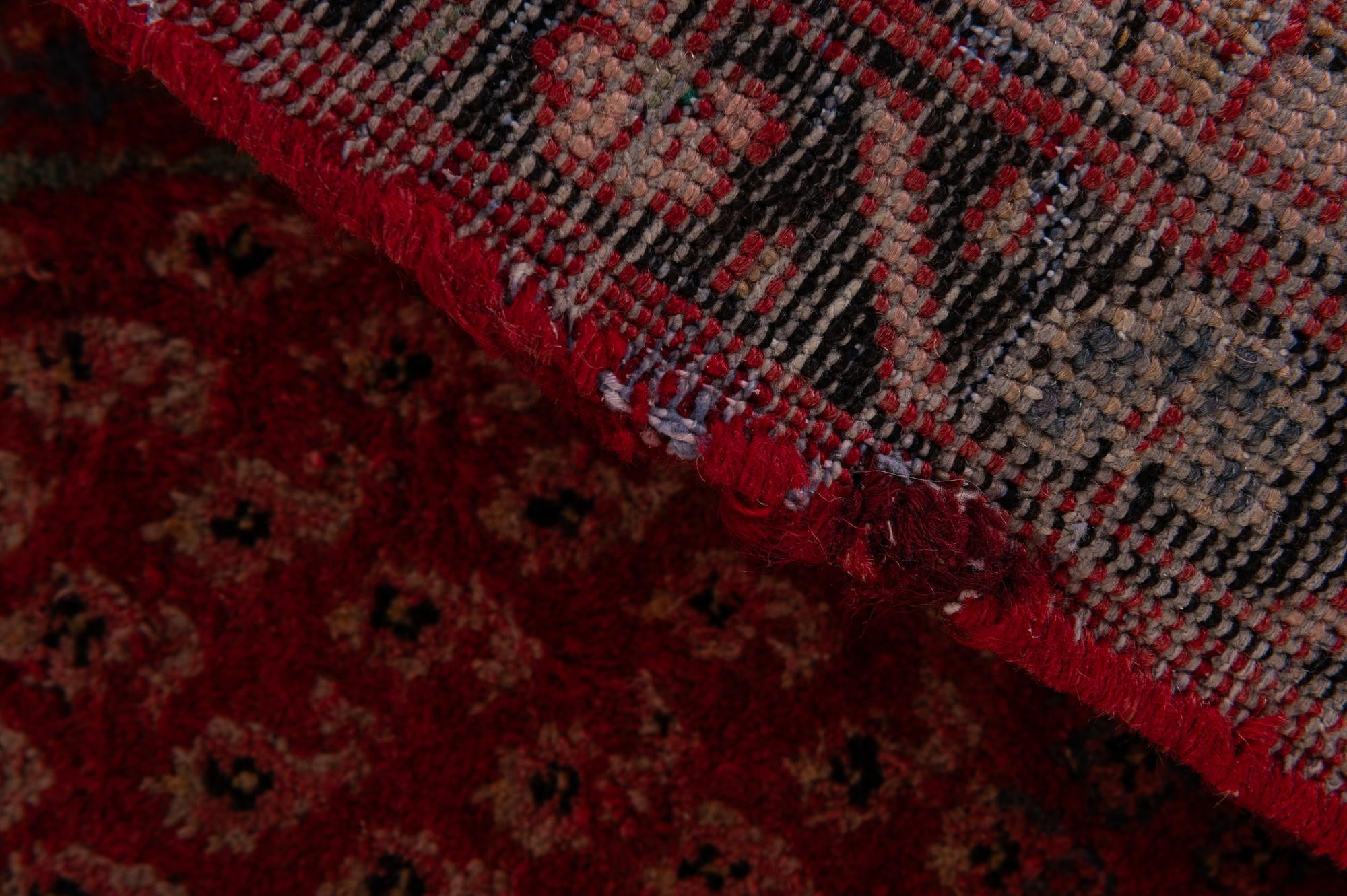 3' 6 x 10' 8 Hand Knotted Botemir Persian Wool Runner Rug