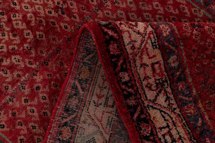 3' 6 x 10' 8 Hand Knotted Botemir Persian Wool Runner Rug