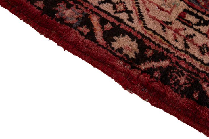 Detail image of 3' 6 x 10' 8 Hand Knotted Botemir Persian Wool Runner Rug
