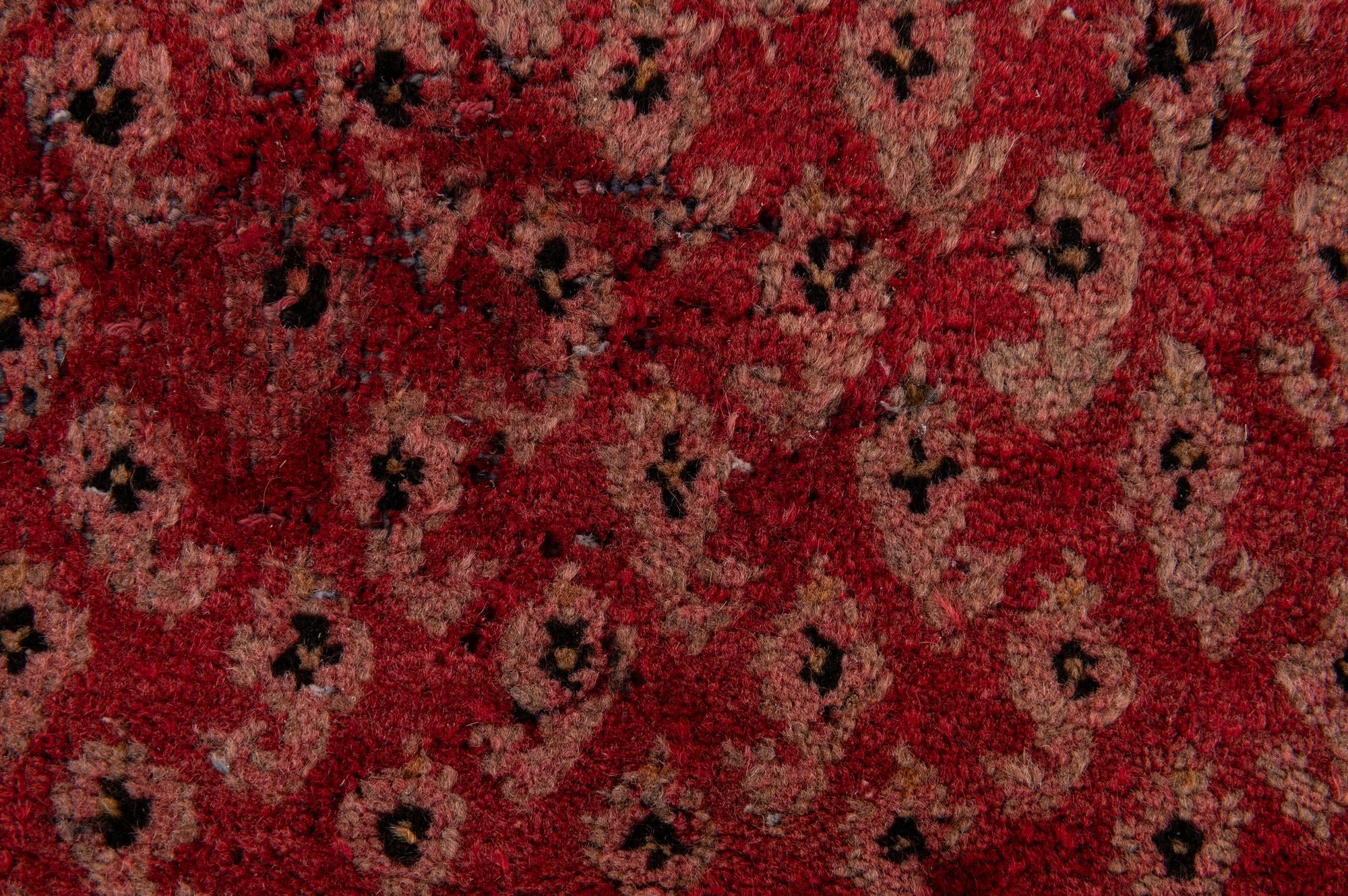 3' 6 x 10' 8 Hand Knotted Botemir Persian Wool Runner Rug