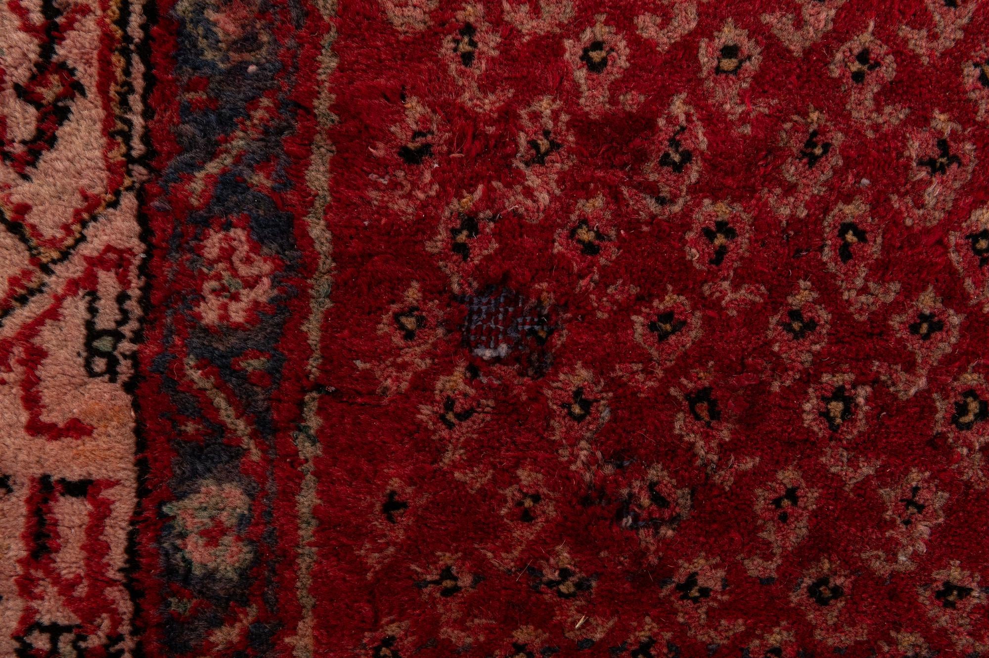 3' 6 x 10' 8 Hand Knotted Botemir Persian Wool Runner Rug