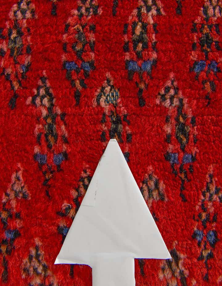 4' 7 x 9' 4 Hand Knotted Botemir Persian Wool Runner Rug