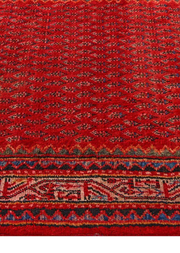 4' 7 x 9' 4 Hand Knotted Botemir Persian Wool Runner Rug
