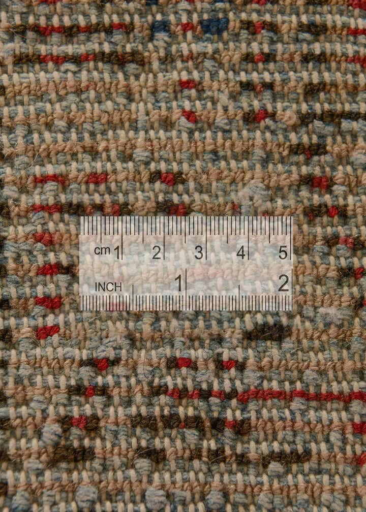 4' 7 x 9' 4 Hand Knotted Botemir Persian Wool Runner Rug