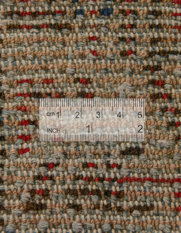 Detail image of 4' 7 x 9' 4 Hand Knotted Botemir Persian Wool Runner Rug