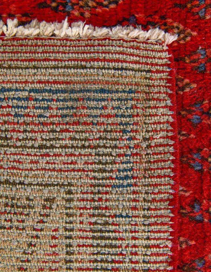 Detail image of 4' 7 x 9' 4 Hand Knotted Botemir Persian Wool Runner Rug