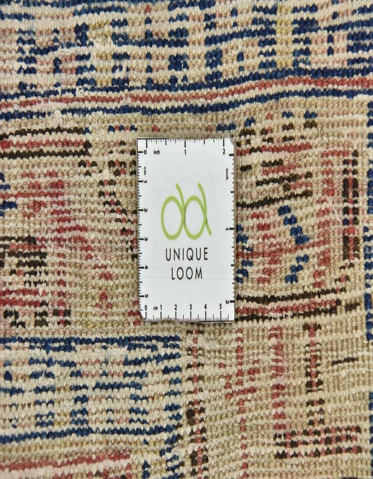 Detail image of 4' 3 x 10' 4  Hand Knotted Botemir Persian Wool Runner Rug