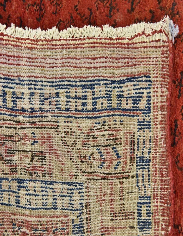 Detail image of 4' 3 x 10' 4  Hand Knotted Botemir Persian Wool Runner Rug
