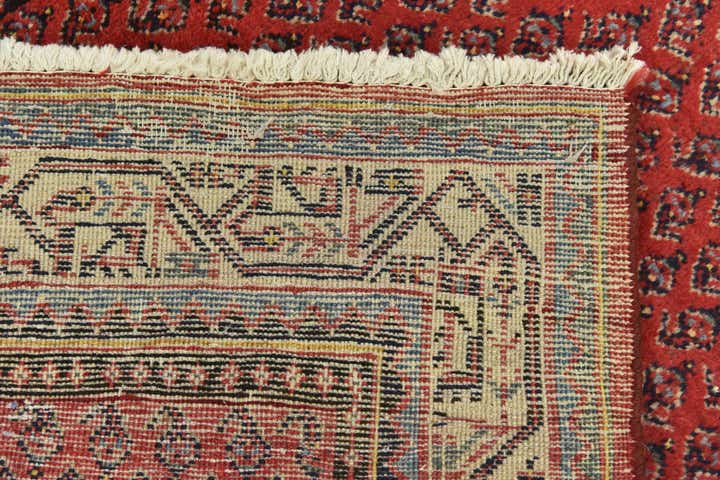 3' 6 x 10' 7 Hand Knotted Botemir Persian Wool Runner Rug