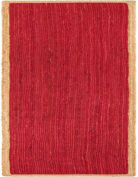 Detail image of 2' 7 x 12'  Hand Braided Jute Runner Rug