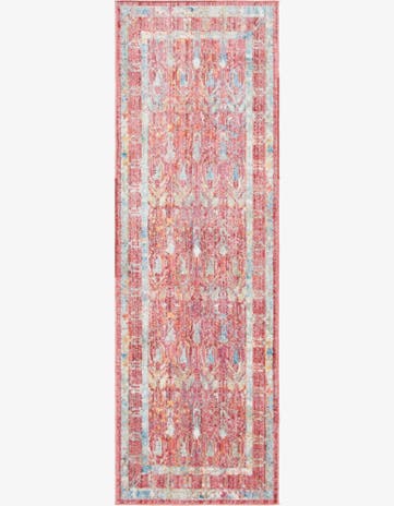 Red Brooklyn Runner Rug