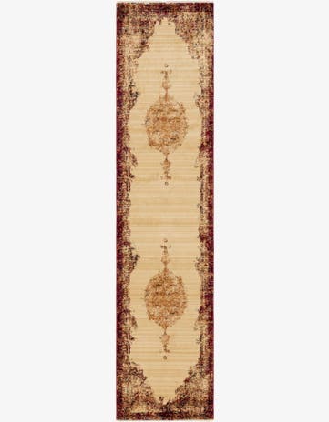 Red Charlestown Runner Rug