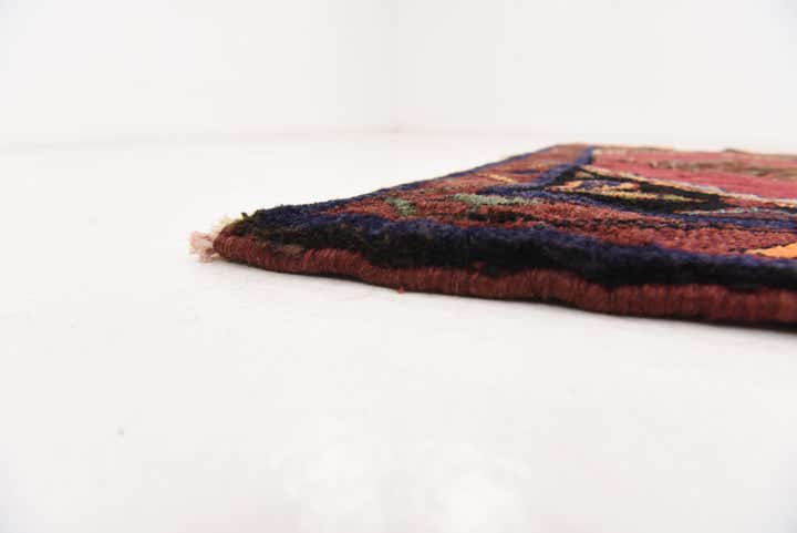 3' 4 x 9' 10 Hand Knotted Chenar Persian Wool Runner Rug