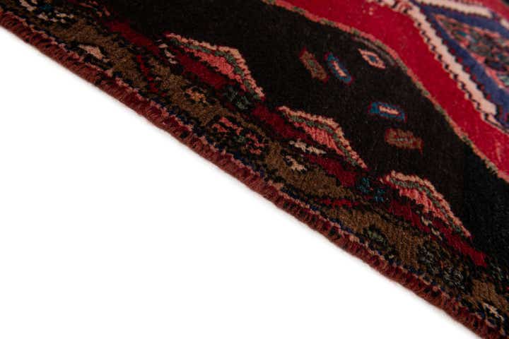 3' 2 x 10' 5 Hand Knotted Chenar Persian Wool Runner Rug