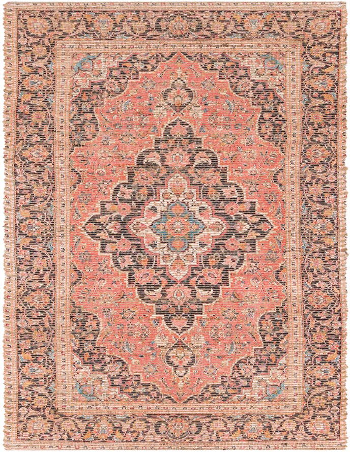 Detail image of 2' 2 x 6' 1 Chenille Jute Runner Rug