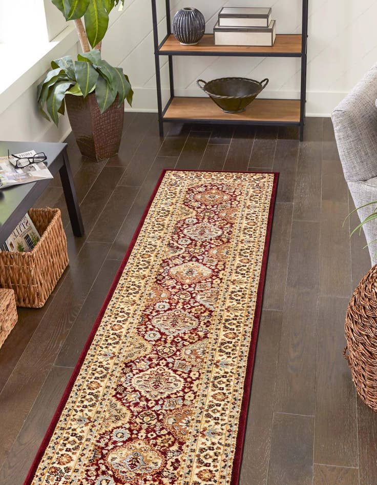 Detail image of 2' 7 x 10' Classic Agra Runner Rug