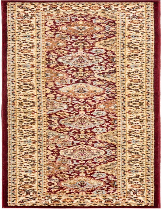 Detail image of 2' 7 x 10' Classic Agra Runner Rug