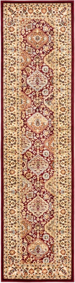 Detail image of 2' 7 x 10' Classic Agra Runner Rug