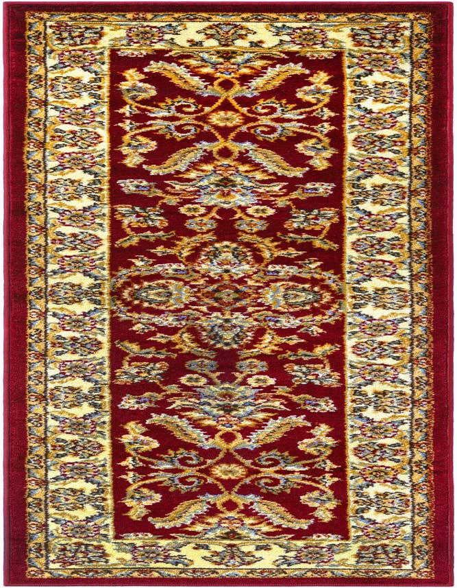 Detail image of 2' x 6' 1 Classic Agra Runner Rug