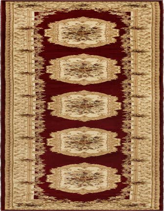 Detail image of 3' x 19' 8 Classic Aubusson Runner Rug