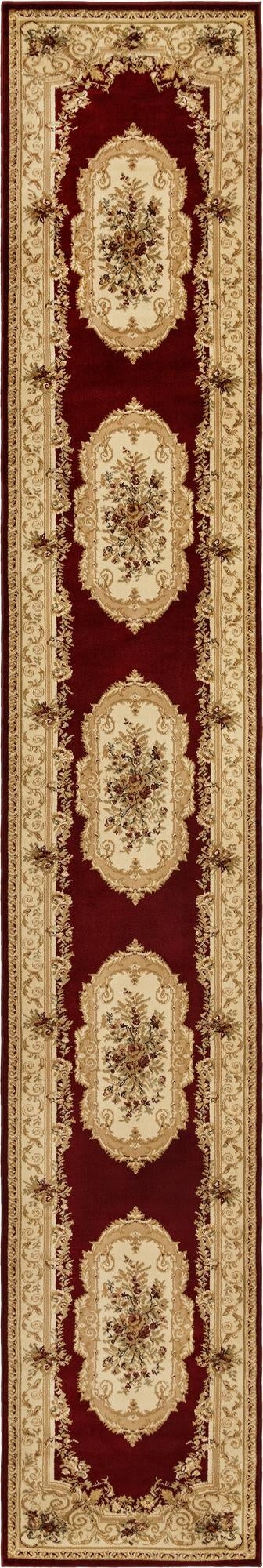Primary image 3' x 19' 8 Classic Aubusson Runner Rug