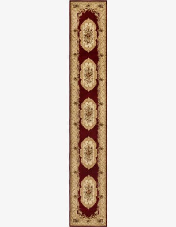 3' x 19' 8 Classic Aubusson Runner Rug