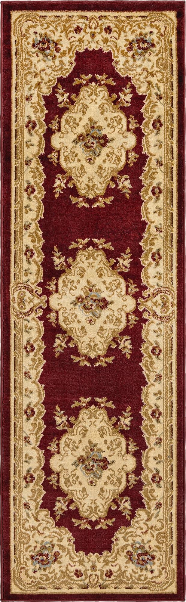 Primary image 2' x 7' Classic Aubusson Runner Rug