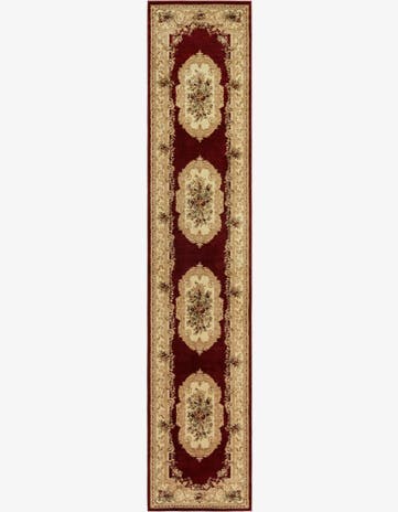 3' x 16' 5 Classic Aubusson Runner Rug
