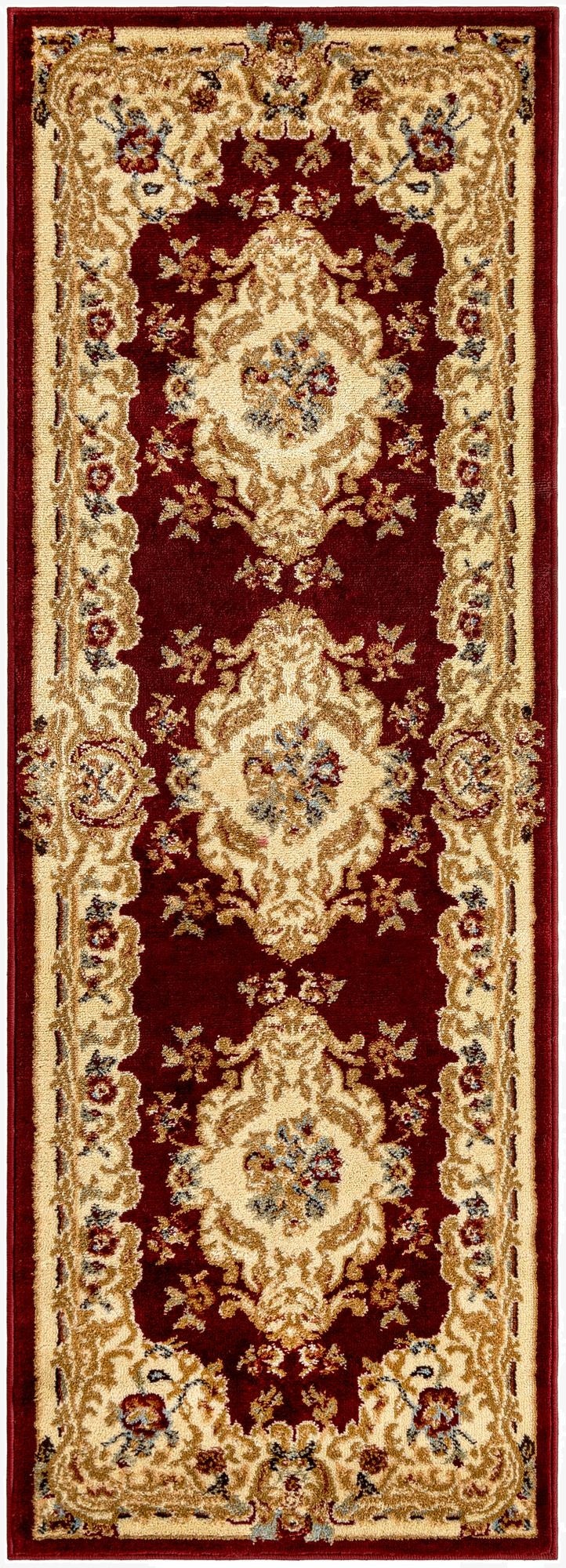 2' x 6' Classic Aubusson Runner Rug