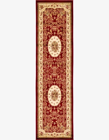 2' 7 x 10' Classic Aubusson Runner Rug