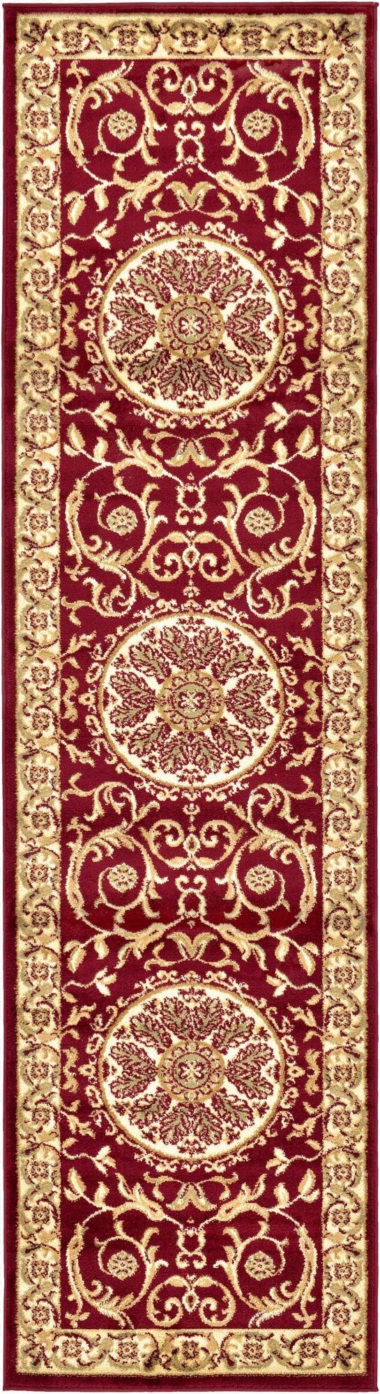 Primary image 2' 7 x 10' Classic Aubusson Runner Rug