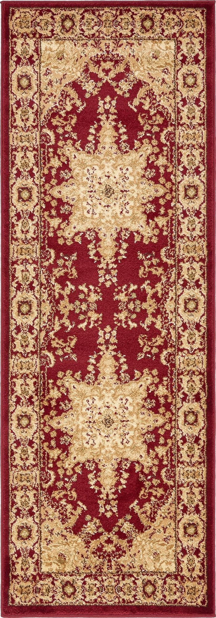 2' 2 x 6' Classic Aubusson Runner Rug