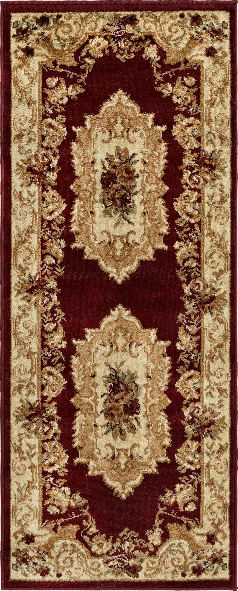 Primary image 2' x 5' 3 Classic Aubusson Runner Rug