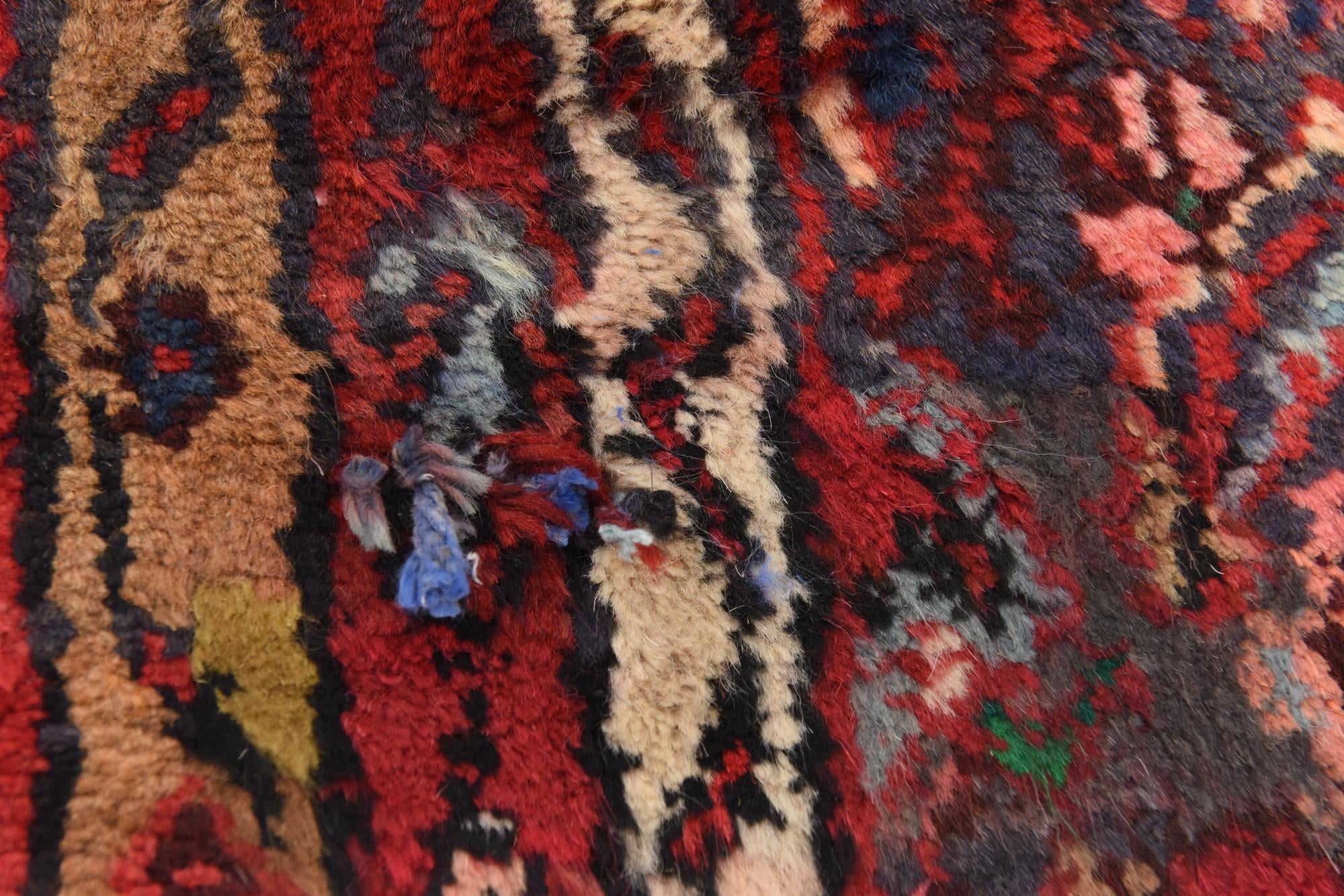 3' 6 x 10' 3 Hand Knotted Darjazin Persian Wool Runner Rug