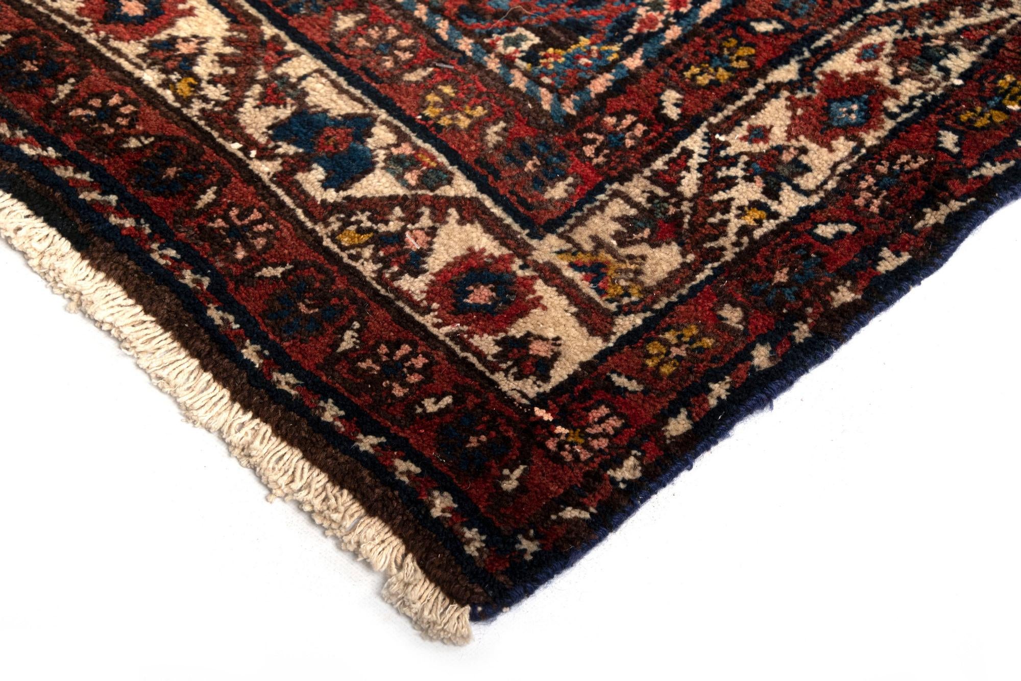 4' 1 x 10' Darjazin Wool Runner Rug