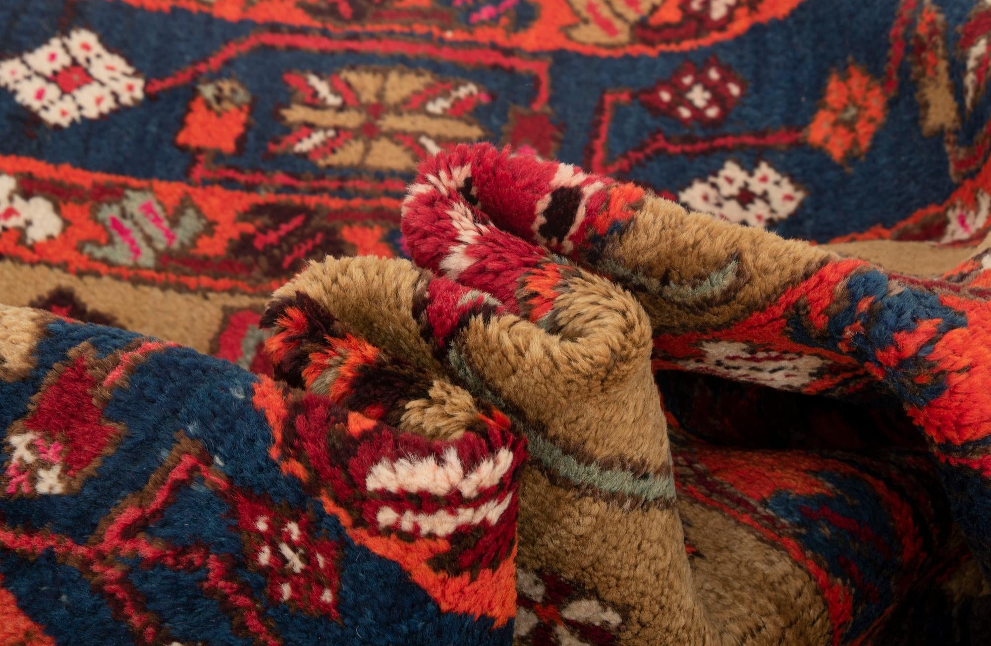 4' 1 x 10' Hand Knotted Darjazin Persian Wool Runner Rug