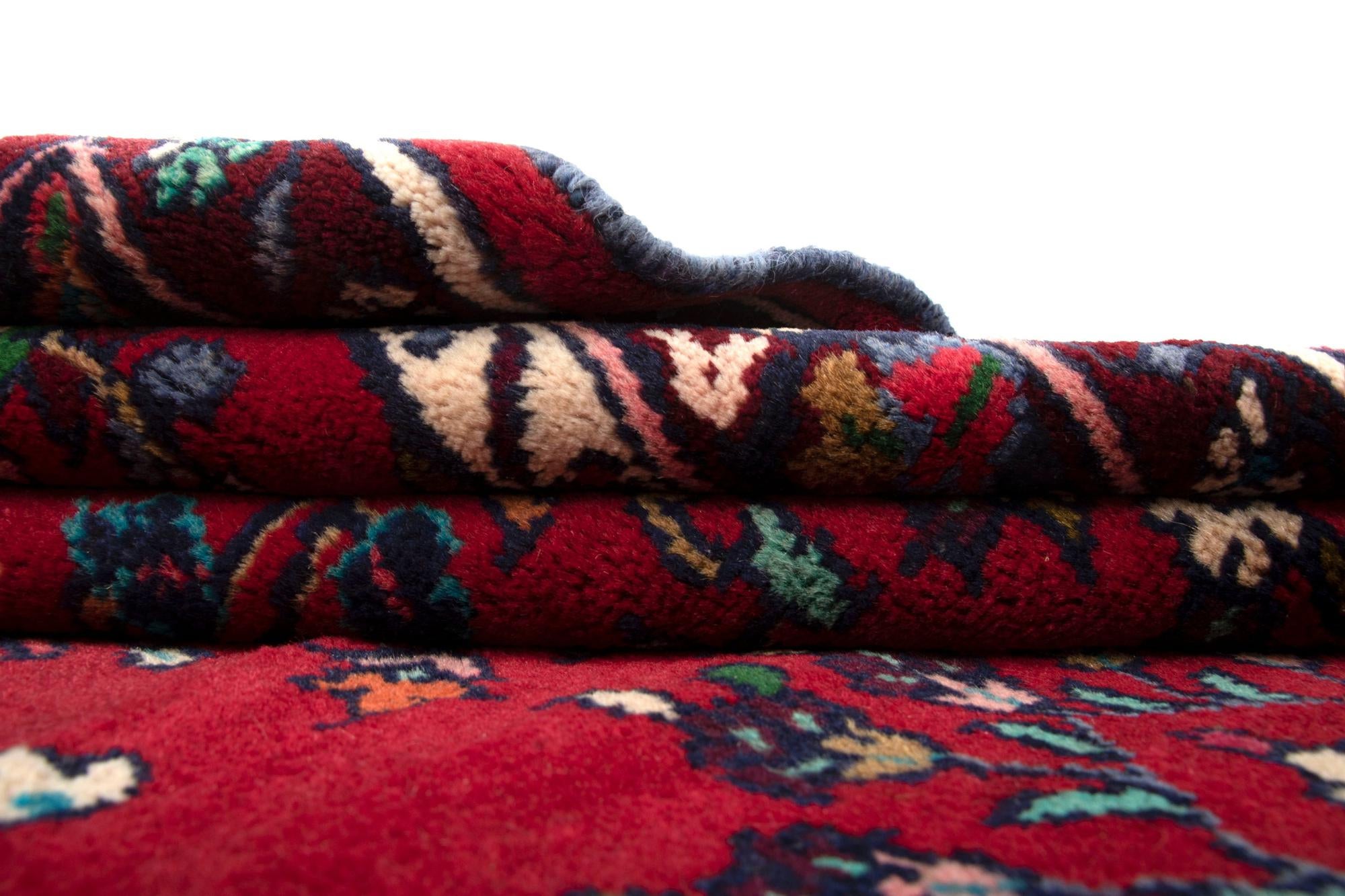 3' 10 x 13' 8 Hand Knotted Darjazin Persian Wool Runner Rug