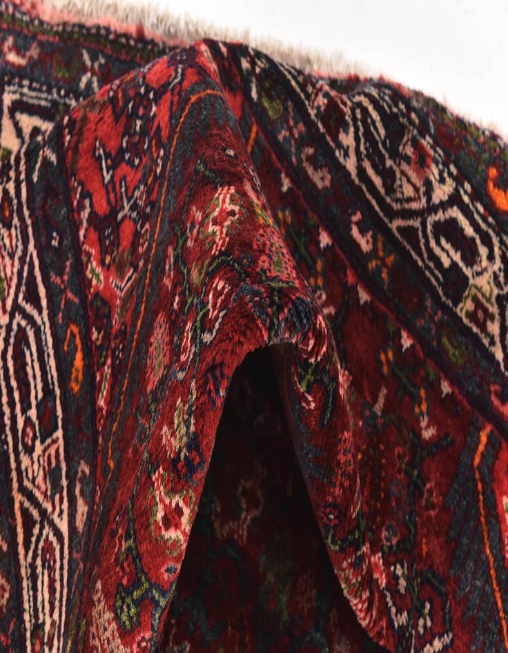 Detail image of 4' 2 x 10'  Hand Knotted Darjazin Persian Wool Runner Rug